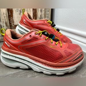Hoka One One Bondi 3 Women’s Running Shoes Pink Coral Size 7.5